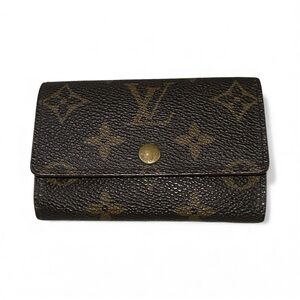 LOUIS VUITTON Monogram Multicles 6 Key Case Made in 1995 France, LV M62630